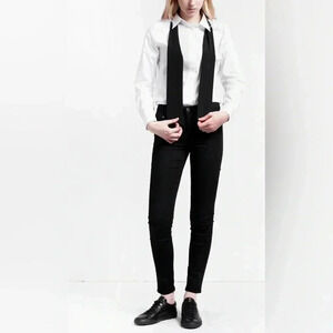 Acne studios black 5 pocket “skin 5” skinny cotton stretch  denim jean 30